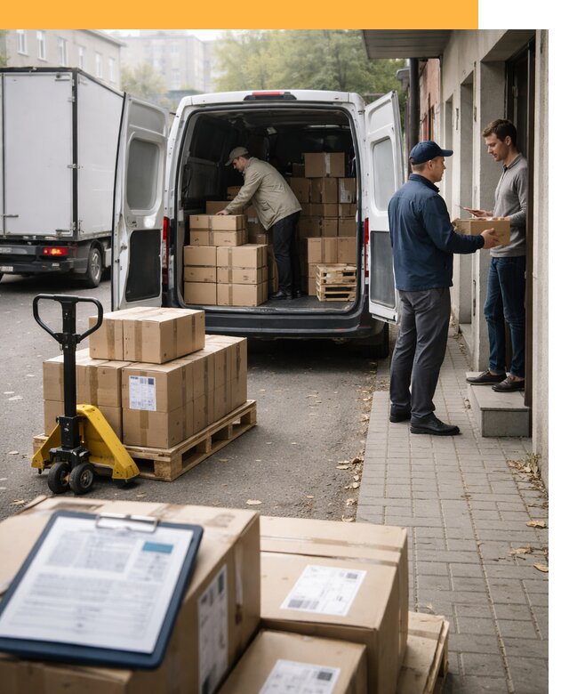 Доставка грузов от двери до двери с таможней от 46463 руб.