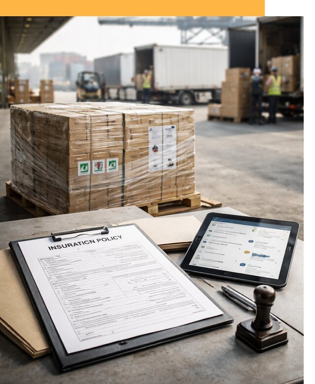 Страхование международных грузов от 3614 руб, полная защита