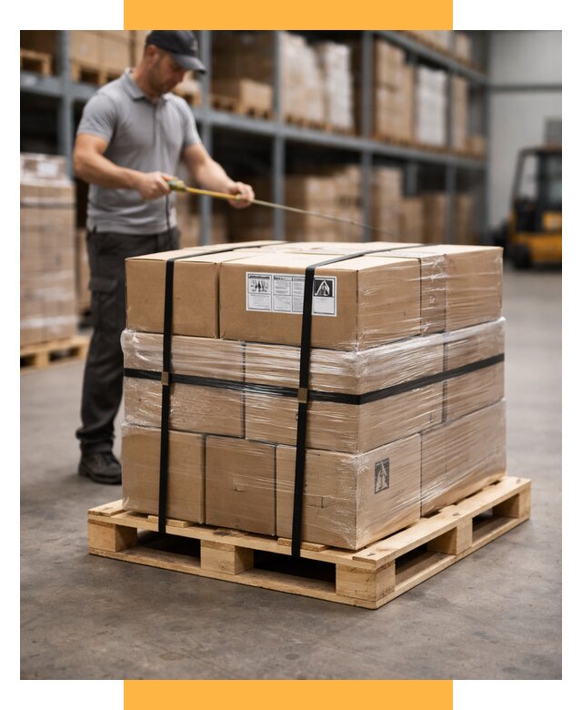 Упаковка и паллетирование грузов от 3614 р. | СетСервис-Нвм