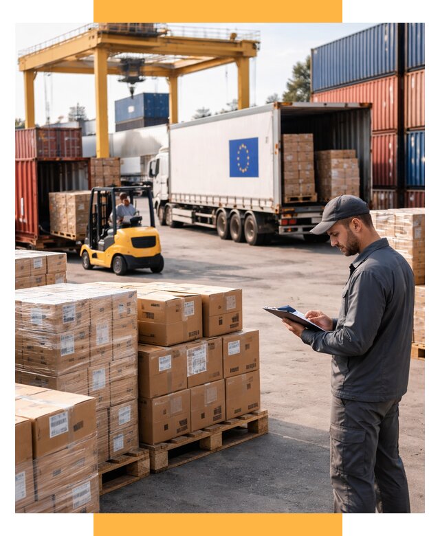 Доставка грузов из Европы от 12390 р., логистика СетСервис-Нвм