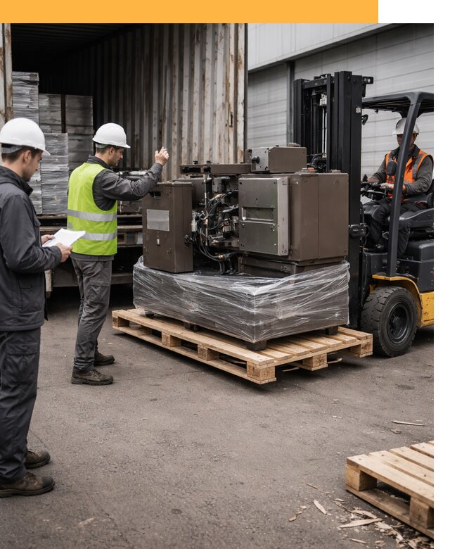 Доставка промышленного оборудования из Европы от 46463