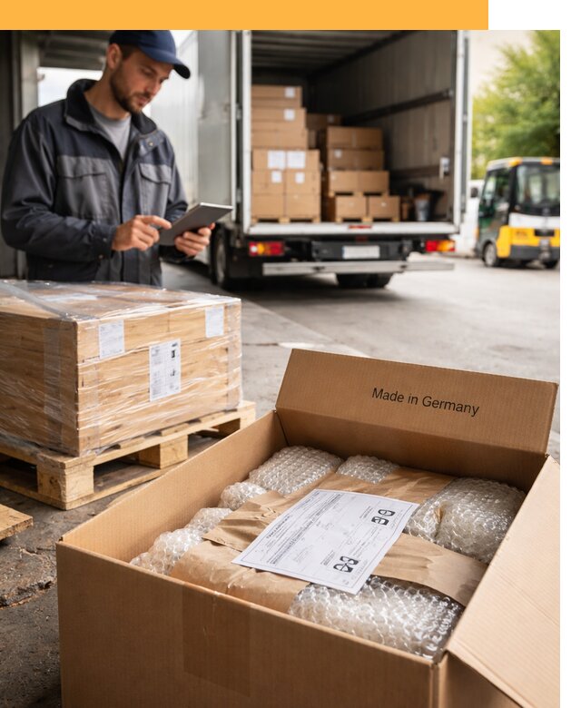 Доставка грузов из Германии от 46463 руб с таможенным оформлением
