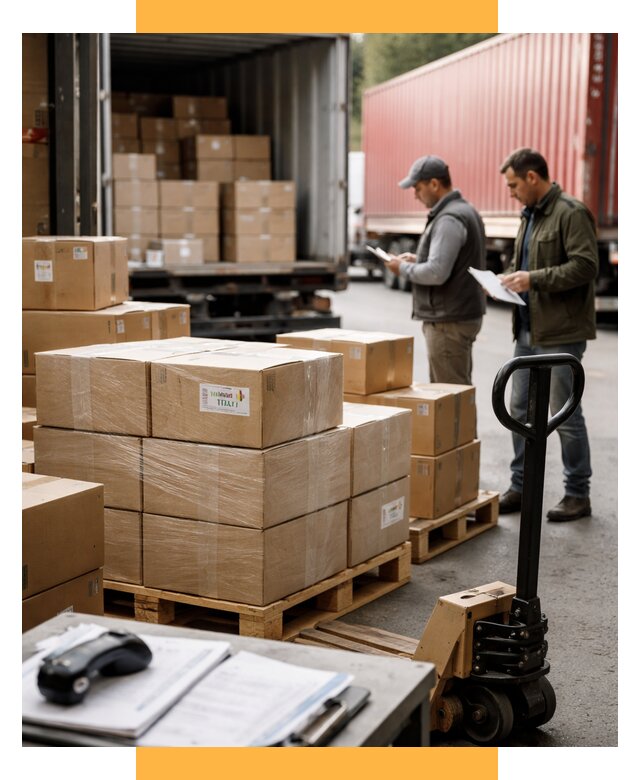 Доставка грузов из Италии в Россию от 18585 р. СетСервис-Нвм