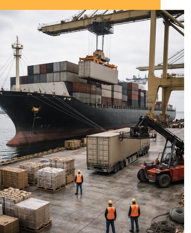 Морские перевозки из Индии: доставка FCL/LCL, таможня от 123900