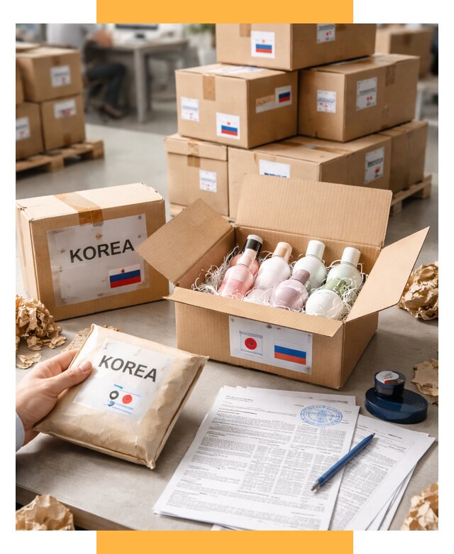 Доставка косметики из Кореи от 8776 р. под ключ | СетСервис-Нвм