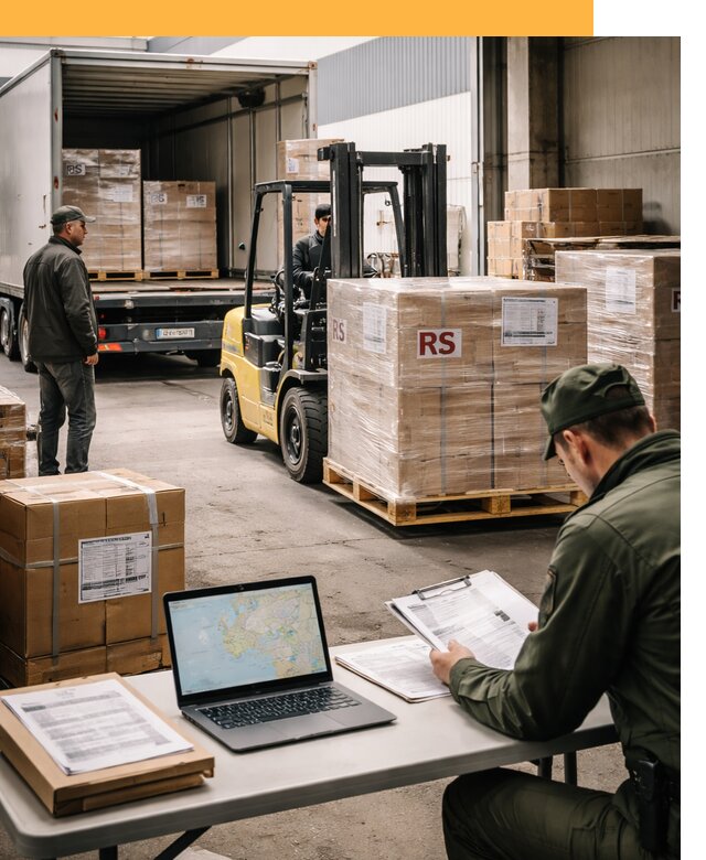 Доставка грузов в Сербию от 46463 руб, международные перевозки