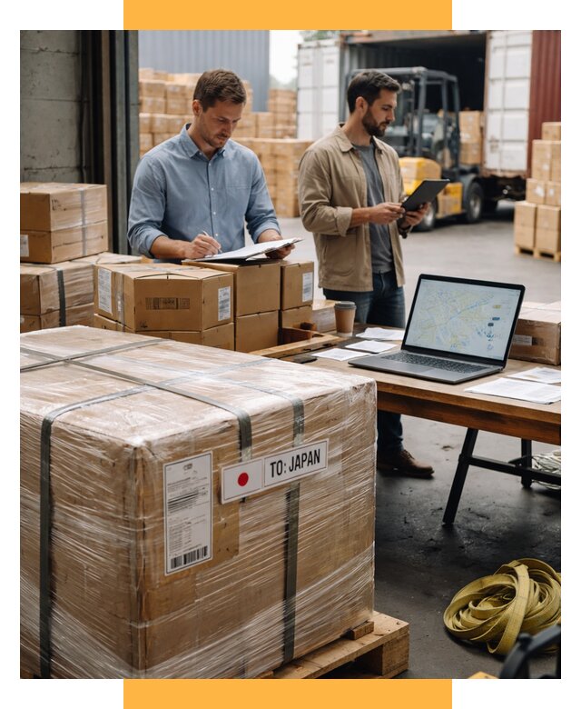 Доставка грузов в Японию от 25813 р., логистика СетСервис-Нвм