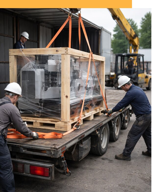 Международная перевозка станков любой сложности от 61950