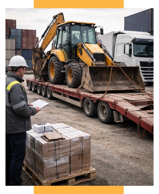 Международная перевозка спецтехники от 46463 р., СетСервис-Нвм