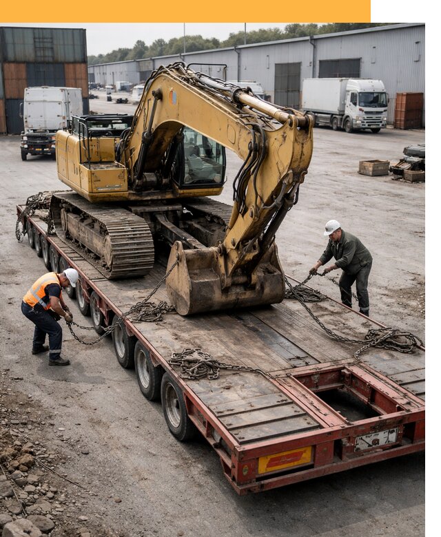 Перевозка спецтехники по России и миру от 46463 руб