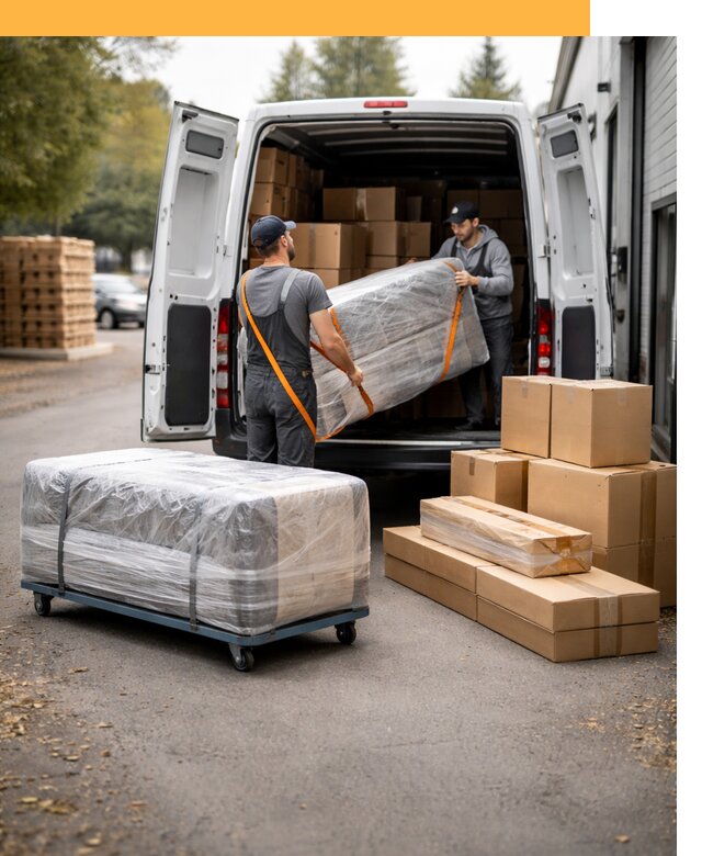 Перевозка мебели по России и за рубеж с таможней от 7744