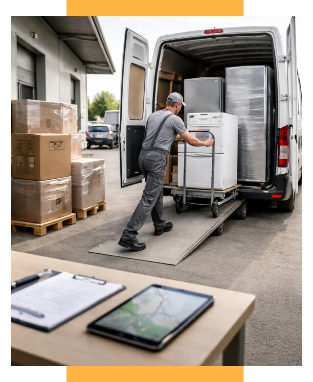 Перевозка бытовой техники от 6711 р. - логистика СетСервис-Нвм