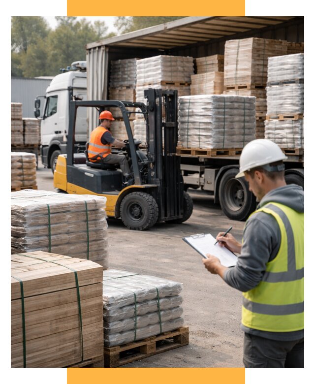 Перевозка строительных материалов от 5679 р. | СетСервис-Нвм