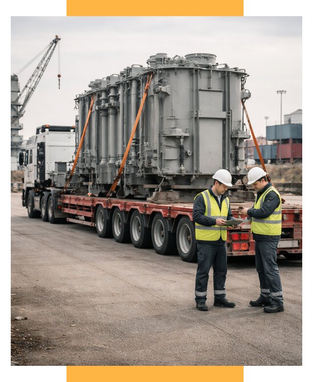 Перевозка негабаритных грузов под ключ от 123900 р., СетСервис-Нвм