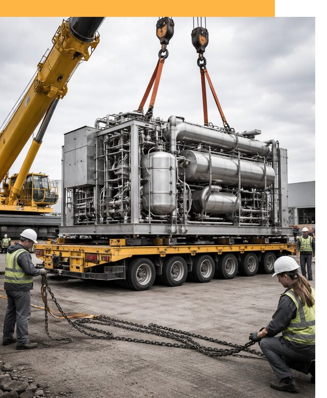 Перевозка тяжеловесных грузов по миру от 154875 руб