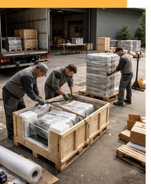 Перевозка выставочных грузов по миру от 25813 руб за м2 с таможней