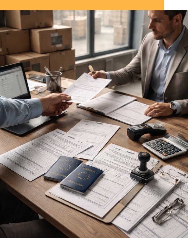 Таможенное оформление грузов из Европы от 8776 руб