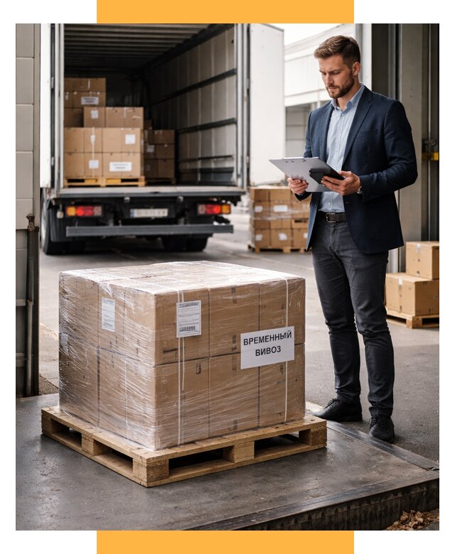 Временный вывоз товаров под ключ от 8260 р. | СетСервис-Нвм