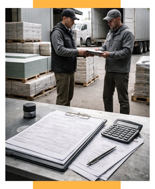 Таможенное оформление стройматериалов от 8776 р. | СетСервис-Нвм